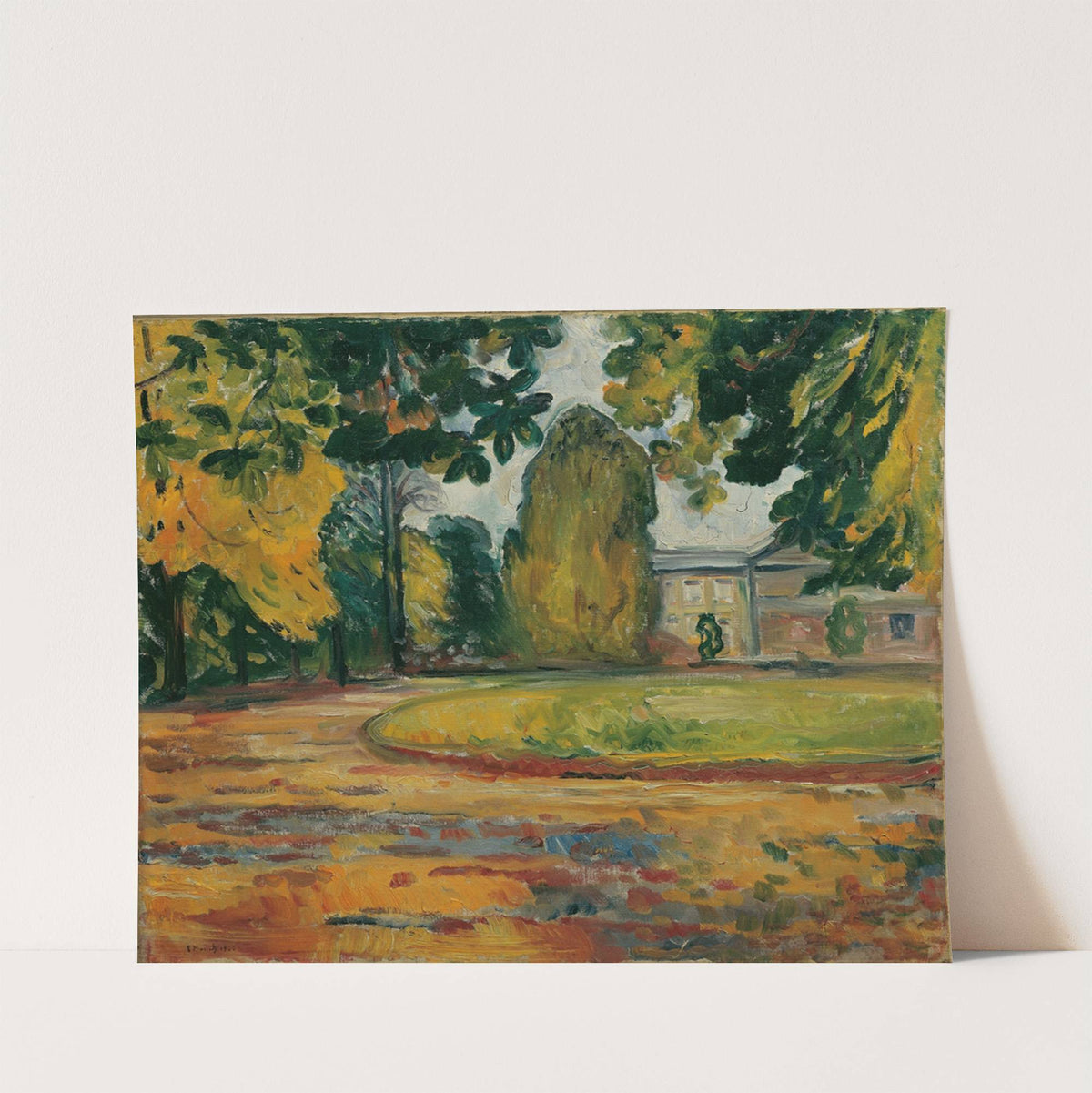Park in Kösen (1906) by Edvard Munch
