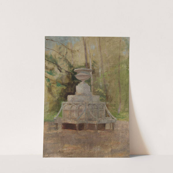 Park motif from Talashkino by Jan Ciągliński