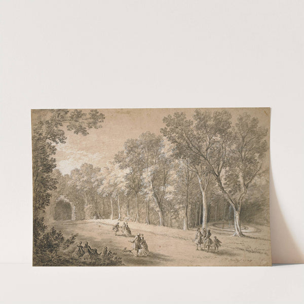 Park Scene by Jean-Baptiste Oudry
