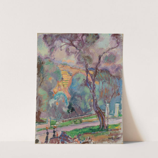 Park View from San Remo by Magnus Enckell