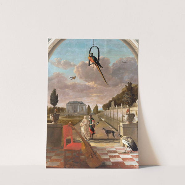 Park with Country House by Jan Weenix