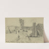 Parkes Station, U.S.M.R.R., Petersburg Va. (1860-1861) by Alfred Rudolph Waud