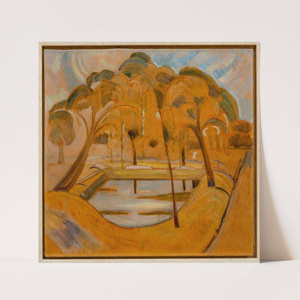Parkgezicht te Domburg (1911-1912) by Jacoba van Heemskerck