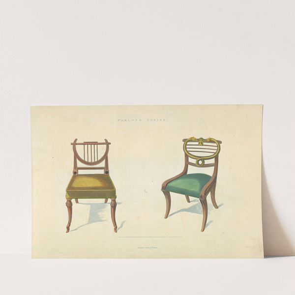 Parlour chairs 2 by Thomas Sheraton