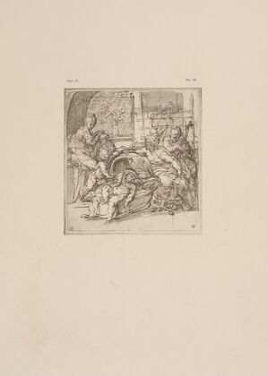 Parmigianino – The holy family