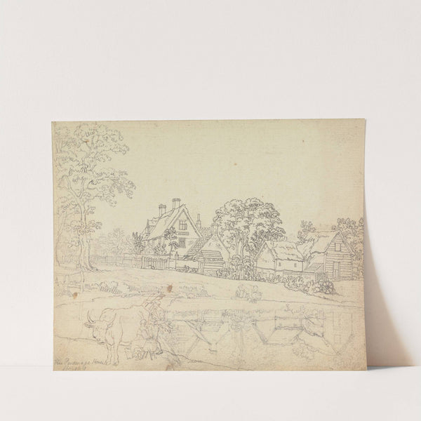 Parsonage House at Henstead by Benjamin West