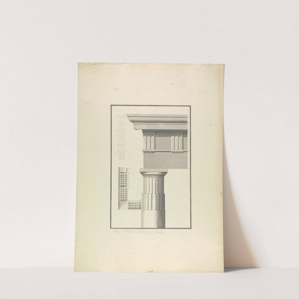 Part of the Portico of Philip at Delos by Giovanni Battista Borra