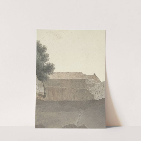 Part of the Vault of the Temple of Minerva Medica in Rome (c. 1809 - c. 1812) by Josephus Augustus Knip