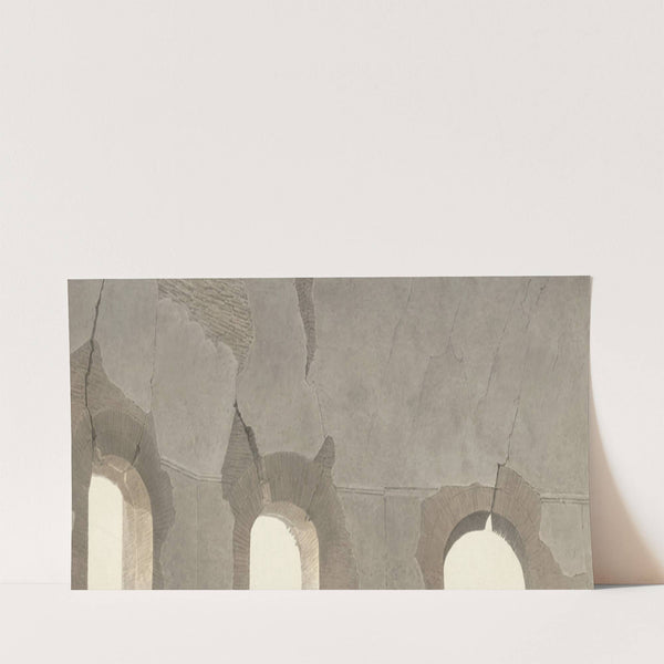 Part of the Vault of the Temple of Minerva Medica in Rome (c. 1809 - c. 1812) by Josephus Augustus Knip