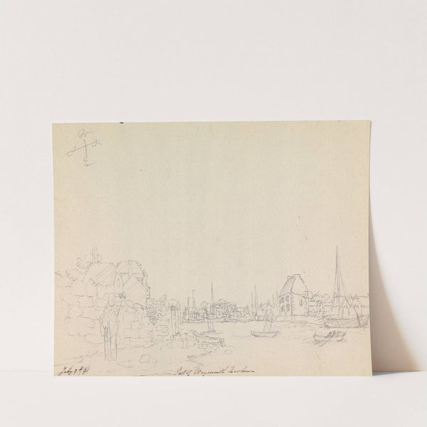 Part of Weymouth Harbour, Dorset, England by James Moore