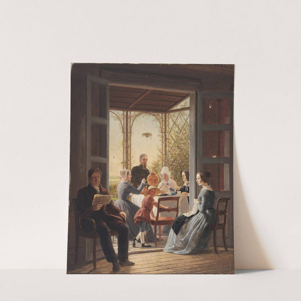 Parti fra Sophiehøj ved Gisselfeldt by Gustav Theodor Wegener