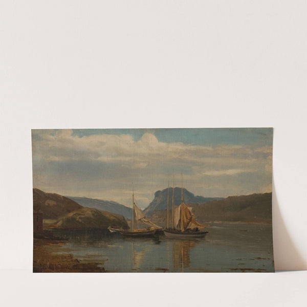 Parti fra Terøen (1863) by Amaldus Nielsen