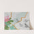 Partial depiction of pink blossoms and green leaves by Anonymous