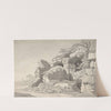 Partial View of the Colosseum by Johann Christian Klengel