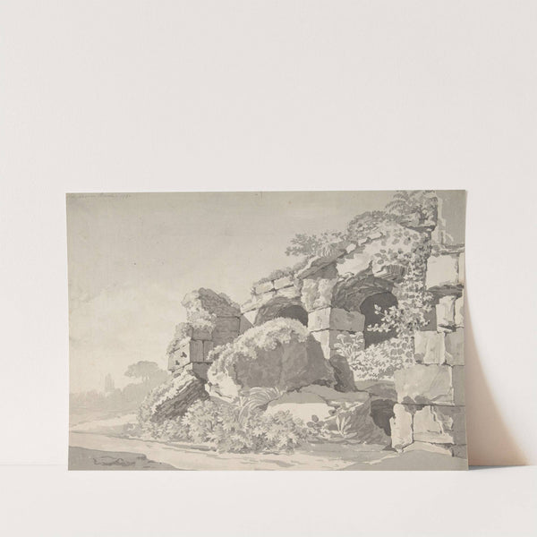 Partial View of the Colosseum by Johann Christian Klengel
