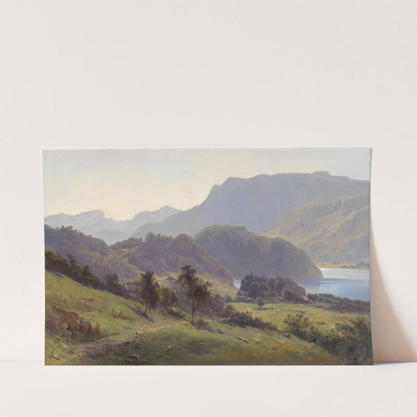 Partie am Wolfgangsee by Carl Franz Emanuel Haunold