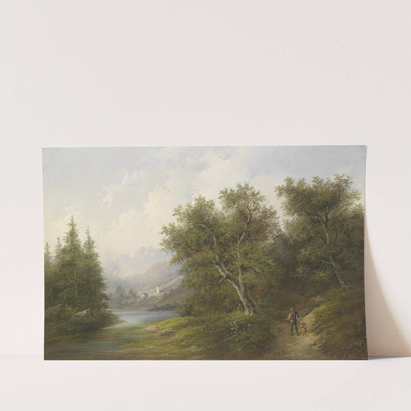 Partie bei Ehrenhausen in Untersteier by Eduard Boehm