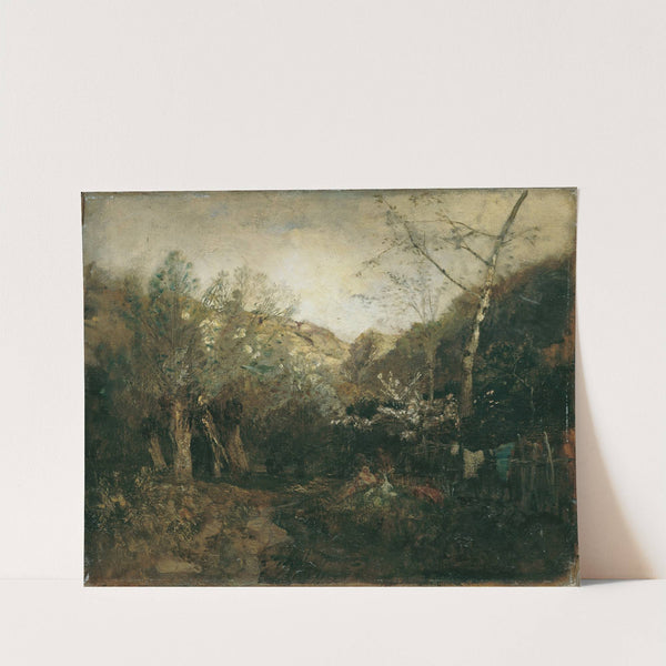 Partie bei Haslau an der Donau by Emil Jakob Schindler