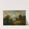 Partie bei Neunkirchen (ca. 1840–1850) by Franz Barbarini