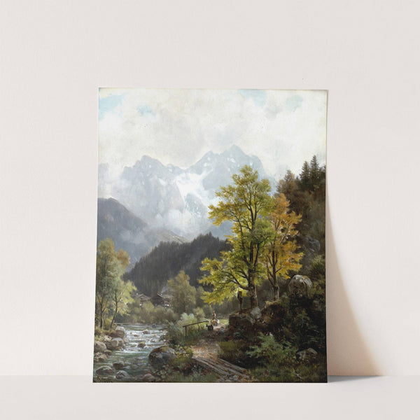 Partie im Berchtesgadener Land by Ludwig Sckell