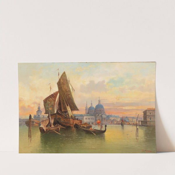 Partie In Venedig by Karl Kaufmann