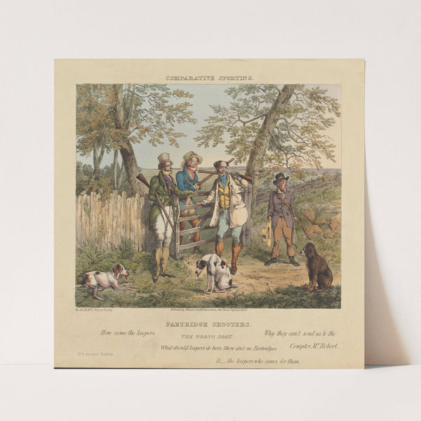 Partridge Shooters by Henry Thomas Alken