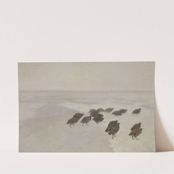 Partridges (1891) by Jozef Chelmonski