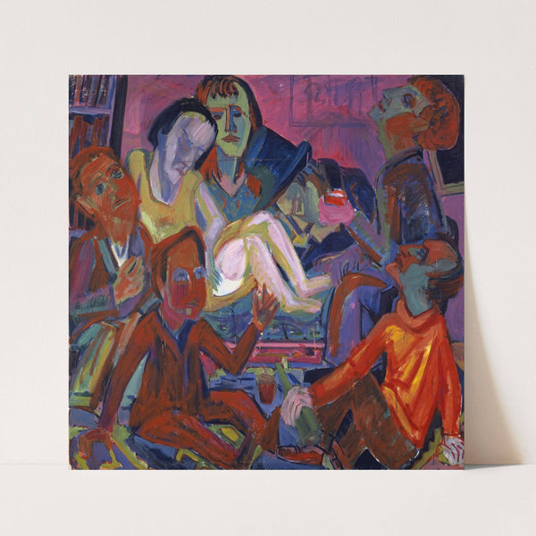 Party in the Studio (1925) by Hermann Scherer