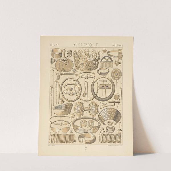 Parures des Scandinaves de l’age du bronze (1876-1888) by Auguste Racinet