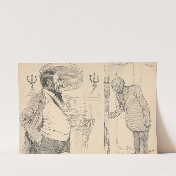 Parvenu of the Newest Age by Gustáv Mallý