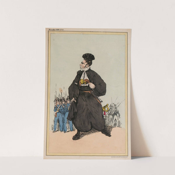 Pasquinade Le sauveur de la France (1830) by Félix Fortuné Delarue