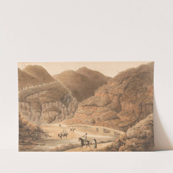 Pass in the Mountains Between Nisa and Villa Velha by William Bradford