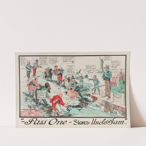 Rounding ‘Em Up! (1918) by Carey Cartoon Service