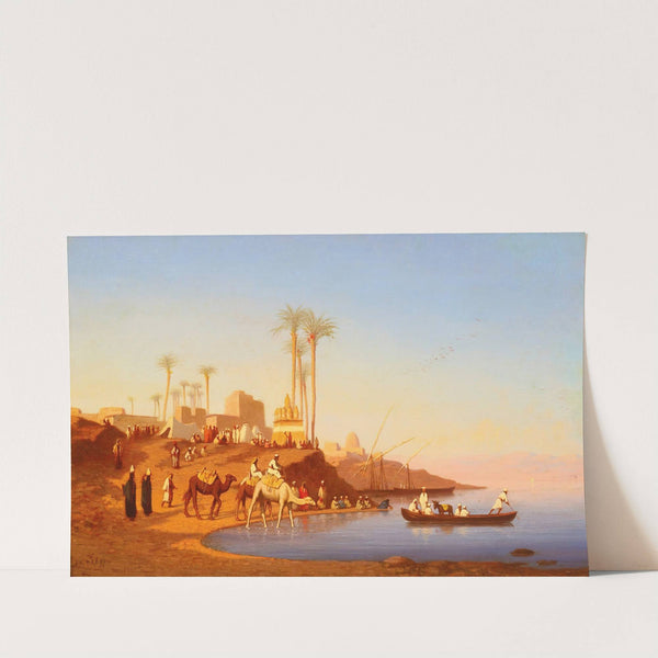 Passage du nil by Charles Théodore Frère