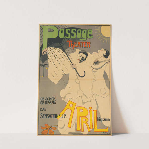 Passage Theater. Das sensationelle April-Programm (1901)