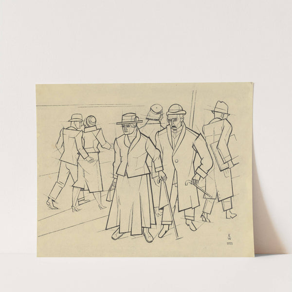 Passanten by Karl Wiener