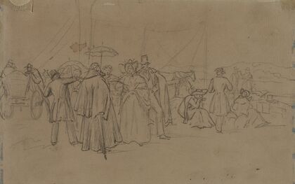 Passengers for Rhine Steamer