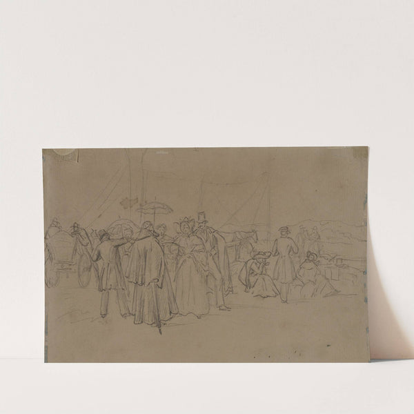 Passengers for Rhine Steamer by Heinrich von Mayr