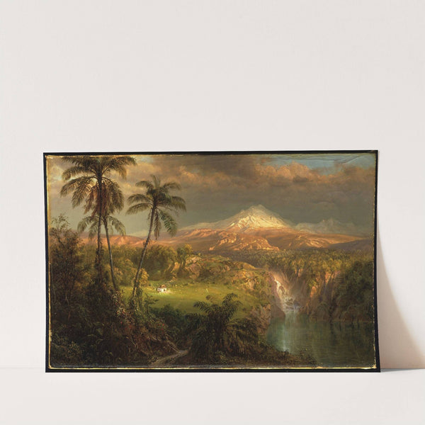 Passing Shower in the Tropics (1872) by Frederic Edwin Church