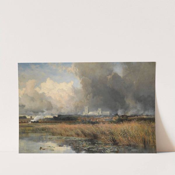 Passing Storm, Ely by Keeley Halswelle