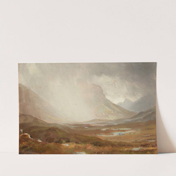 Passing Storm, Isle of Skye, Scotland by William Trost Richards