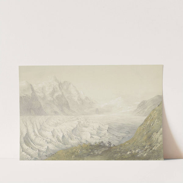 Pasterze gletsjer bij Heiligenblut by Karoly Lajos Libay