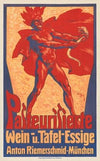 Pasteurisierte Wein- und Tafel-Essige. Anton Riemerschmid München (1911)