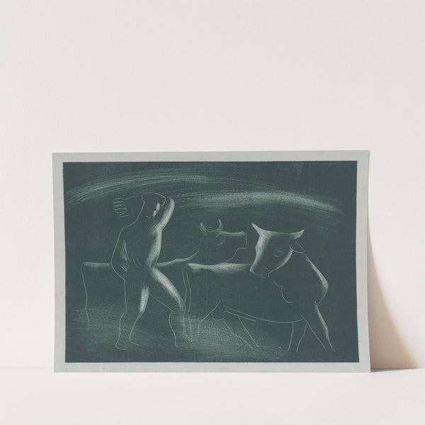 Pastier s kravami by Mikuláš Galanda