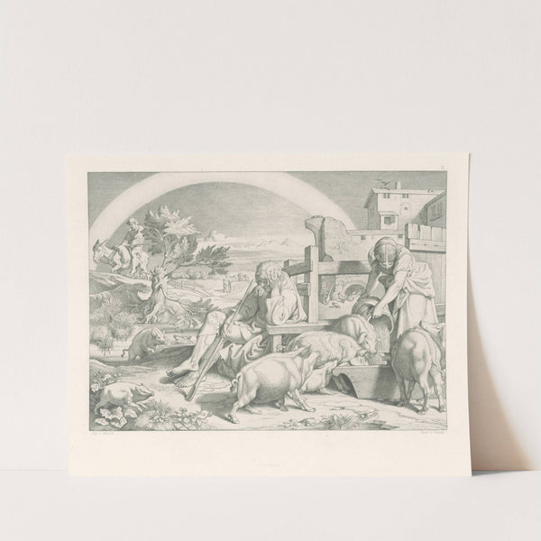 Pastier svíň (1830–1850) by Joseph von Führich