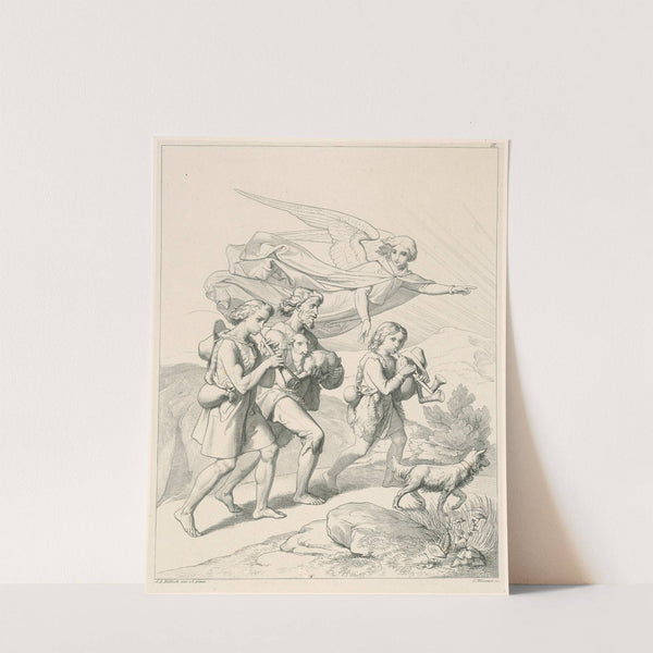 Pastieri putujú do Betléma (1840–1847) by Konrád Wiesner