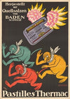 Pastilles Thermac – Hergestellt mit Quellsalzen von Baden, Schweiz (1920)