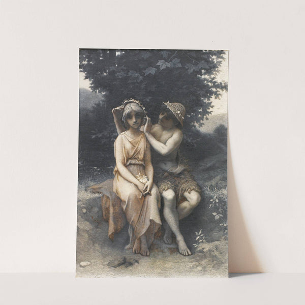 Pastoral idyll by Camille Félix Bellanger