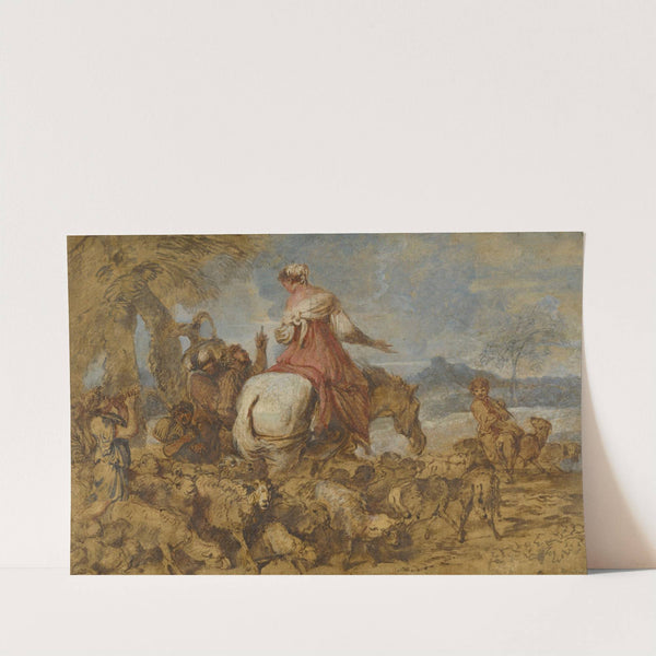 Pastoral Journey by Giovanni Benedetto Castiglione