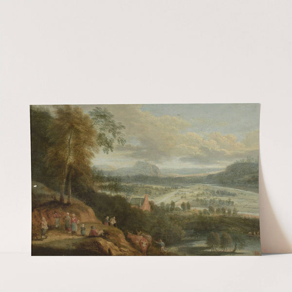 Pastoral landscape by Lucas van Uden